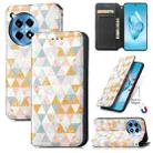 For OnePlus 12R CaseNeo Colorful Magnetic Leather Phone Case(Rhombus) - 1