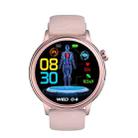 ET470 1.39 inch Color Screen Smart Watch Silicone Strap, Support Bluetooth Call / ECG(Pink) - 2