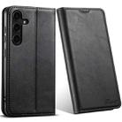 For Samsung Galaxy A54 5G Suteni J02 Oil Wax Wallet Leather Phone Case(Black) - 1