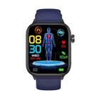 ET570 1.96 inch Color Screen Smart Watch Silicone Strap, Support Bluetooth Call / ECG(Blue) - 2