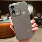 For iPhone 16 Plus Jelly Glitter Solid Color TPU Phone Case(Gray) - 1