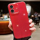 For iPhone 16 Plus Jelly Glitter Solid Color TPU Phone Case(Red) - 1