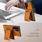 For Samsung Galaxy S24+ 5G Suteni H17 Oil Eax Leather MagSafe Detachable Wallet Phone Case(Khaki) - 3