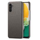For Samsung Galaxy A13 5G Litchi Oil Edge Leather Back Phone Case(Green) - 1
