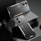 For OPPO Find X7 Ultra Blade Series TPU Hybrid Metal Phone Case(Gold) - 2