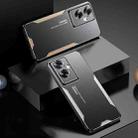 For OPPO Find X7 Ultra Blade Series TPU Hybrid Metal Phone Case(Silver) - 2