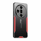 For OPPO Find X7 Blade Series TPU Hybrid Metal Phone Case(Red) - 1