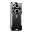 For OPPO Find X8 Pro Blade Series TPU Hybrid Metal Phone Case(Silver) - 1