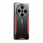 For OPPO Find X8 Pro Blade Series TPU Hybrid Metal Phone Case(Red) - 1