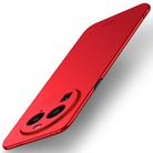 For OPPO Find X6 MOFI Micro-Frosted PC Ultra-thin Hard Phone Case(Red) - 1