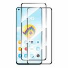 For OPPO A96 4G 2pcs ENKAY Full Glue High Aluminum-silicon Tempered Glass Film - 1