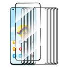 For OPPO K10 Pro 10pcs ENKAY Full Glue High Aluminum-silicon Tempered Glass Film - 1