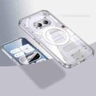 For Nothing Phone 2a MagSafe Armor Clear TPU Hybrid PC Phone Case(Transparent) - 1