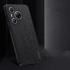 For Huawei Pura 70 Pro Tree Bark Leather Shockproof Phone Case(Black) - 3
