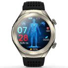 FD02 1.46 inch Color Screen Smart Watch, Support CES Sleep Aid / ECG Detection(Silver) - 2