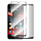 For Infinix Smart 7 India 10pcs ENKAY Full Glue High Aluminum-silicon Tempered Glass Film - 1