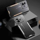 For  Realme GT7 Pro Blade Series TPU Hybrid Metal Phone Case(Silver) - 2