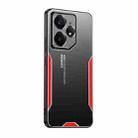 For Realme Neo7 Blade Series TPU Hybrid Metal Phone Case(Red) - 1