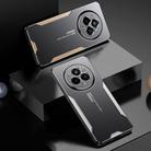 For Realme14 Pro+ Global Blade Series TPU Hybrid Metal Phone Case(Silver) - 3