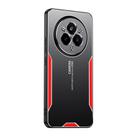 For Realme14 Pro+ Global Blade Series TPU Hybrid Metal Phone Case(Red) - 1