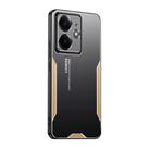 For Realme Neo7 SE Blade Series TPU Hybrid Metal Phone Case(Gold) - 1