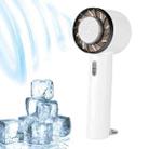 ENKAY Hat-Prince Handheld Mini Portable Cold Compress Cooling Fan(White) - 1