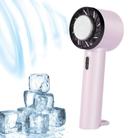 ENKAY Hat-Prince Handheld Mini Portable Cold Compress Cooling Fan(Pink) - 1