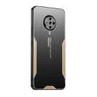 For vivo S6 Blade Series TPU Hybrid Metal Phone Case(Gold) - 1