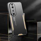 For vivo S19 Blade Series TPU Hybrid Metal Phone Case(Blue) - 3