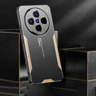 For vivo X200 Blade Series TPU Hybrid Metal Phone Case(Blue) - 3