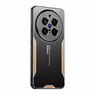 For vivo X200 Pro Blade Series TPU Hybrid Metal Phone Case(Gold) - 1