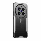 For vivo X200 Pro Blade Series TPU Hybrid Metal Phone Case(Silver) - 1