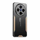 For vivo X200 Pro mini Blade Series TPU Hybrid Metal Phone Case(Gold) - 1