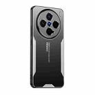 For vivo X200 Pro mini Blade Series TPU Hybrid Metal Phone Case(Silver) - 1