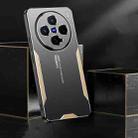 For vivo X200 Pro mini Blade Series TPU Hybrid Metal Phone Case(Silver) - 3