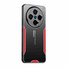 For vivo X200 Pro mini Blade Series TPU Hybrid Metal Phone Case(Red) - 1