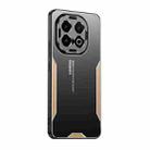 For vivo iQOO 13 Blade Series TPU Hybrid Metal Phone Case(Gold) - 1