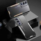 For vivo Y19s 4G Blade Series TPU Hybrid Metal Phone Case(Blue) - 2