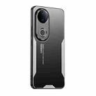 For vivo S20 Blade Series TPU Hybrid Metal Phone Case(Silver) - 1