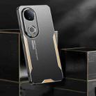For vivo S20 Blade Series TPU Hybrid Metal Phone Case(Blue) - 3