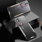 For vivo V50 Blade Series TPU Hybrid Metal Phone Case(Gold) - 2