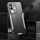 For vivo Y29 4G Blade Series TPU Hybrid Metal Phone Case(Gold) - 3