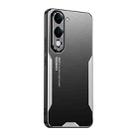 For vivo Y29s 5G Blade Series TPU Hybrid Metal Phone Case(Silver) - 1