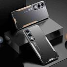 For vivo Y29s 5G Blade Series TPU Hybrid Metal Phone Case(Silver) - 3