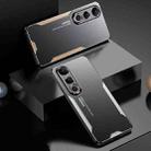 For vivo V50 Lite Blade Series TPU Hybrid Metal Phone Case(Red) - 2