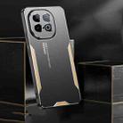 For vivo iQOO Z10 Turbo Blade Series TPU Hybrid Metal Phone Case(Blue) - 2