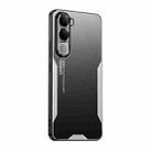 For vivo Y400 Pro 5G Blade Series TPU Hybrid Metal Phone Case(Silver) - 1