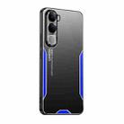 For vivo Y400 Pro 5G Blade Series TPU Hybrid Metal Phone Case(Blue) - 1