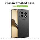 For Realme 13+ Global MOFI Fandun Series Frosted PC Ultra-thin All-inclusive Phone Case(Black) - 3