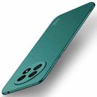 For Realme 13+ Global MOFI Fandun Series Frosted PC Ultra-thin All-inclusive Phone Case(Green) - 1